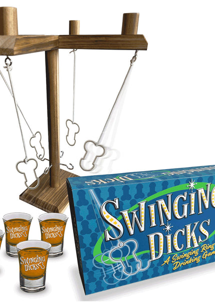 Swinging Dicks - Swinging Ring Toss Drinking Game