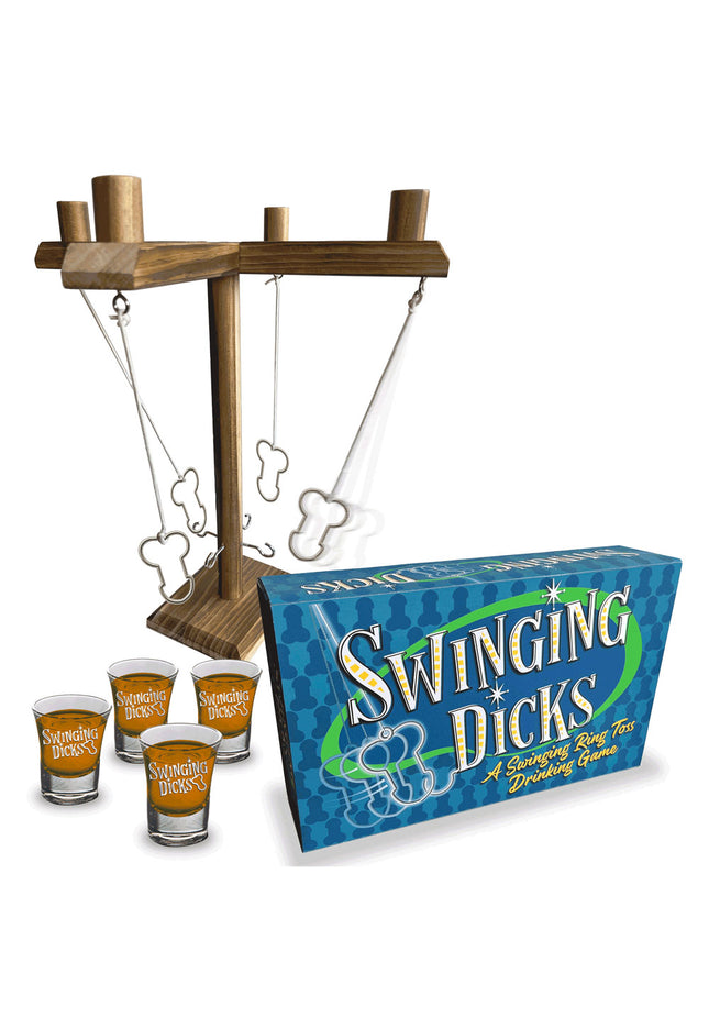 Swinging Dicks - Swinging Ring Toss Drinking Game