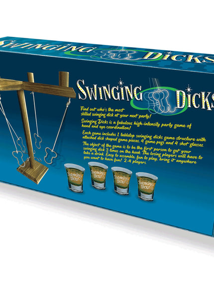 Swinging Dicks - Swinging Ring Toss Drinking Game