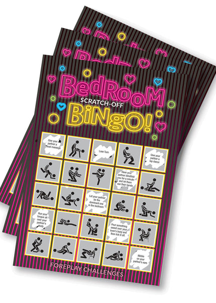 Bedroom Bingo - Foreplay Scratcher Card