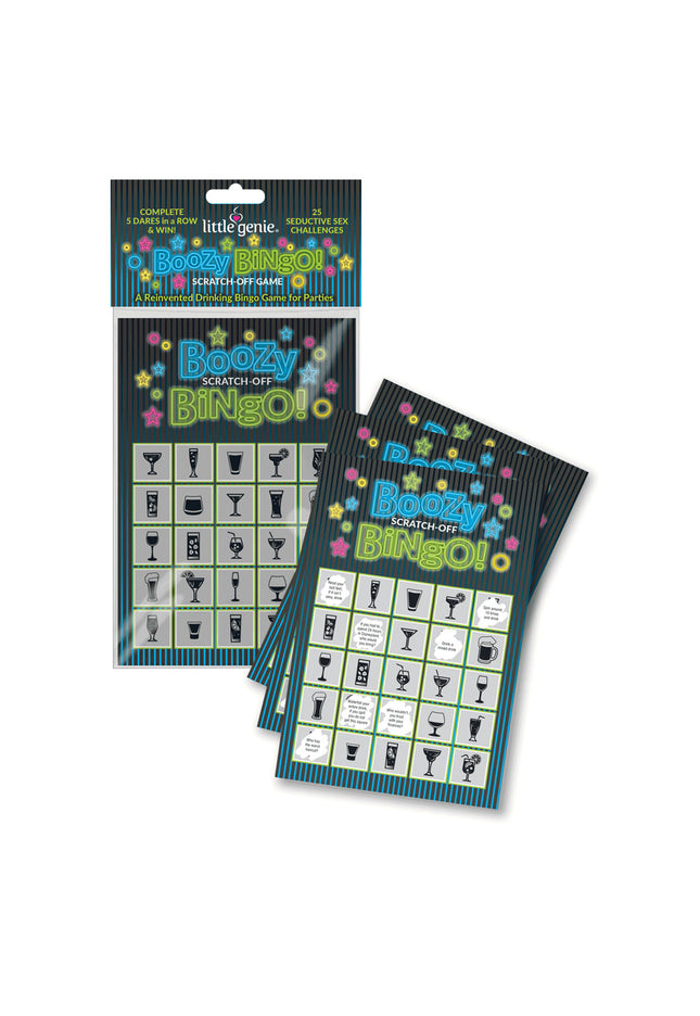 Boozy Bingo - Drinking Scratcher Card