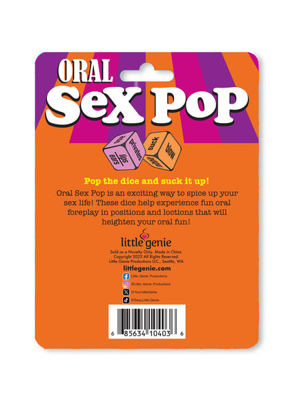 Oral Sex Pop - Popping Dice Game