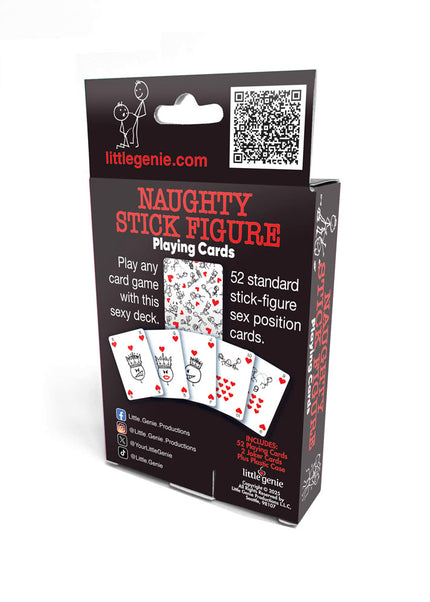 Naughty Stick Figure Playing Cards - Novelty Playing Cards
