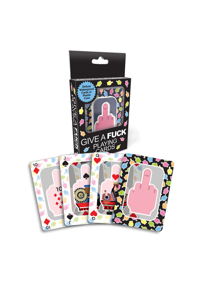 Give A Fuck Playing Cards - Waterproof Novelty Playing Cards