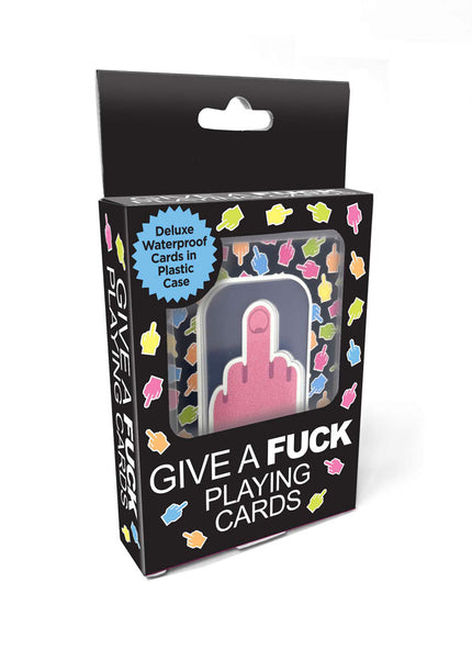 Give A Fuck Playing Cards - Waterproof Novelty Playing Cards