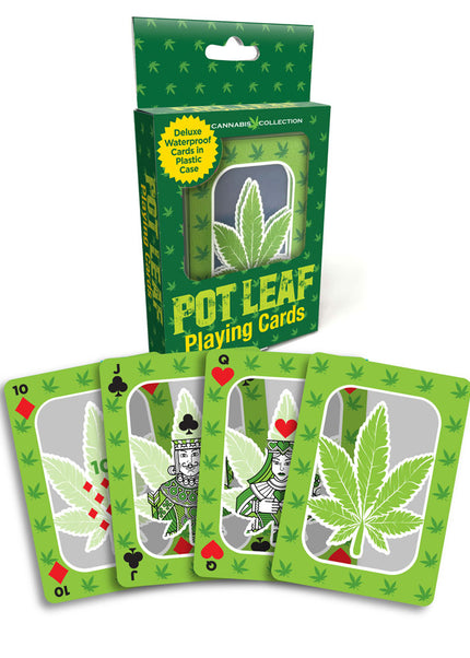 Pot Leaf Playing Cards - Waterproof Novelty Playing Cards