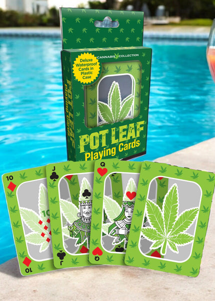 Pot Leaf Playing Cards - Waterproof Novelty Playing Cards
