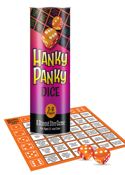 Hanky Panky Dice - Couples Dice Game