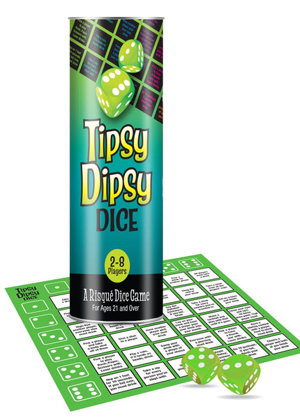 Tipsy Dipsy Dice - Drinking Game for Parties