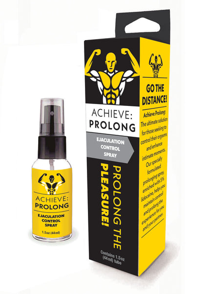 Achieve: Prolong - Ejaculation Control Spray for Men - 29 ml Spray