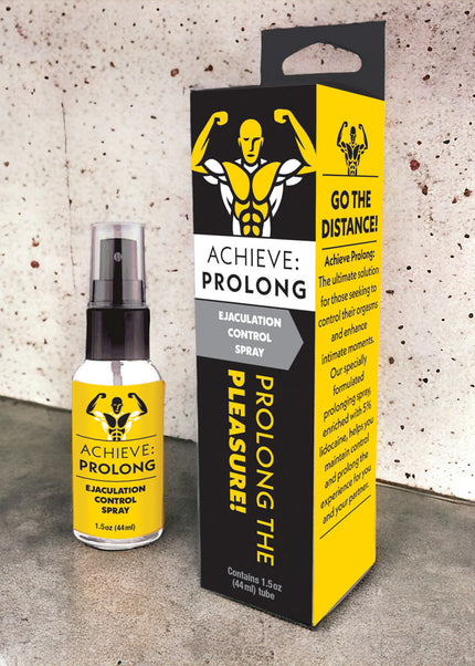 Achieve: Prolong - Ejaculation Control Spray for Men - 29 ml Spray