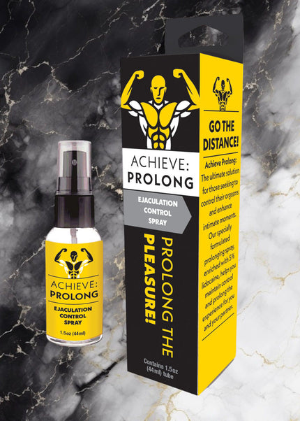 Achieve: Prolong - Ejaculation Control Spray for Men - 29 ml Spray