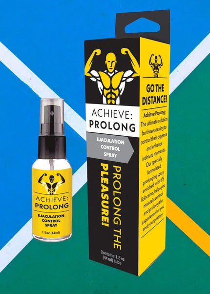 Achieve: Prolong - Ejaculation Control Spray for Men - 29 ml Spray