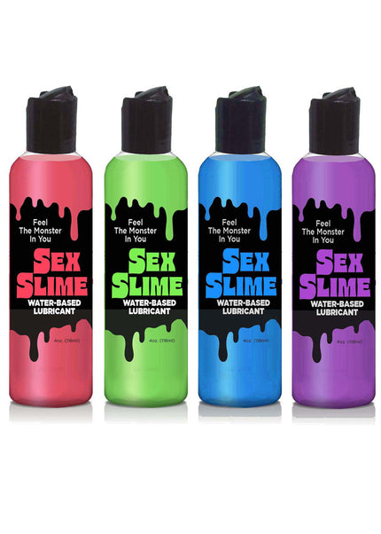 Sex Slime - Pink - Pink Water Based Lubricant - 60 ml Bottle