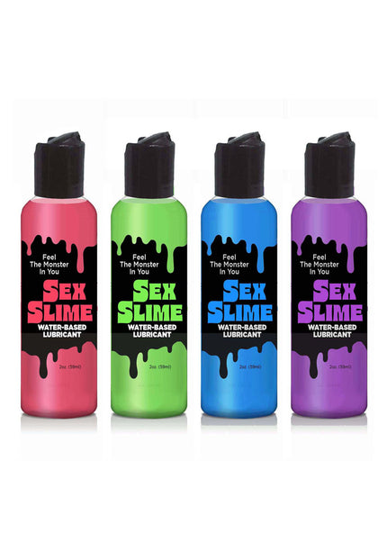 Sex Slime - Purple - Purple Water Based Lubricant - 60 ml Bottle