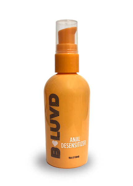 B-LUVD Anal Desensitising Lubricant - Water Based Anal Desensitising Lubricant - 118 ml Bottle