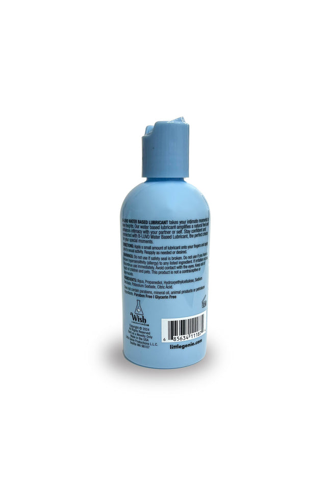 B-LUVD Water Based Lubricant - Water Based Lubricant - 118 ml Bottle
