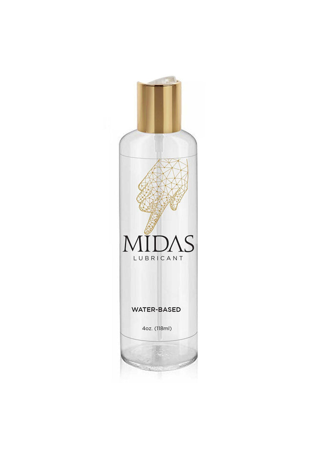 Midas Water Based Lube - Water Based Lubricant - 118 ml Bottle
