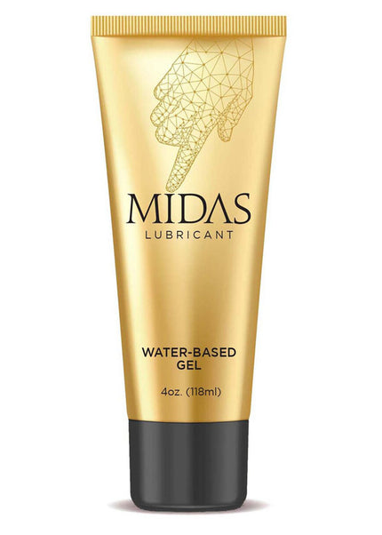 Midas Water Based Gel - Water Based Gel Lubricant - 118 ml Tube