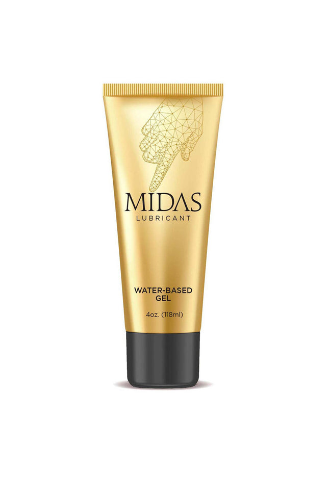 Midas Water Based Gel - Water Based Gel Lubricant - 118 ml Tube
