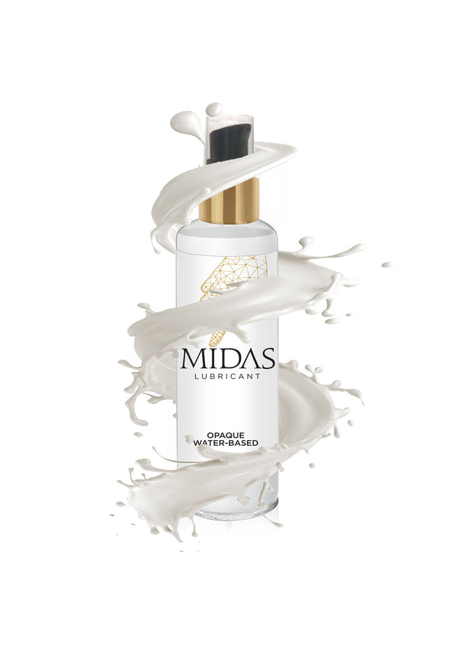 Midas Opaque Water Based Lubricant - 59 ml - Water Based Cum Lube - 59 ml