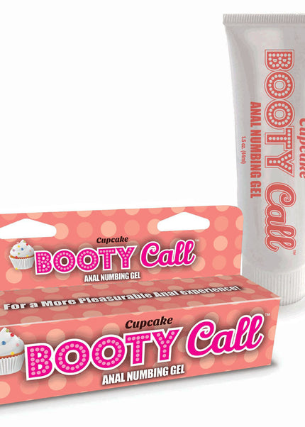 Booty Call Anal Numbing Gel - Cupcake Flavoured Anal Numbing Gel - 44 ml (1.5 oz) Tube