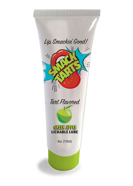 Smack Tarts - Sour Green Apple - Sour Green Apple Flavoured Lubricant - 120 ml Tube