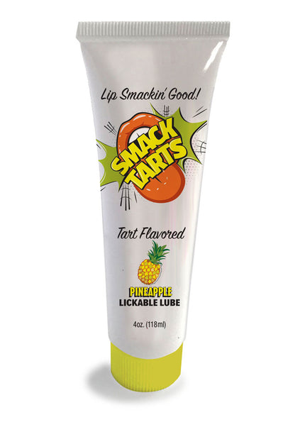 Smack Tarts - Sour Pineapple - Sour Pineapple Flavoured Lubricant - 120 ml Tube