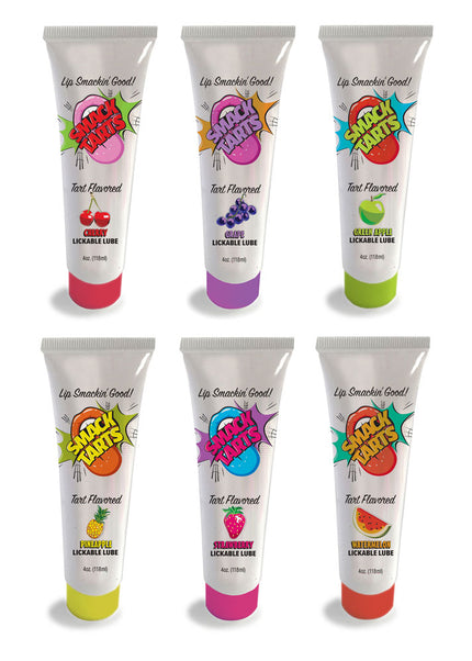 Smack Tarts - Sour Pineapple - Sour Pineapple Flavoured Lubricant - 120 ml Tube