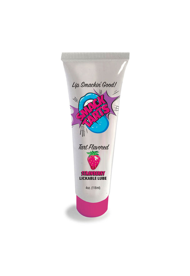 Smack Tarts - Sour Strawberry - Sour Strawberry Flavoured Lubricant - 120 ml Tube