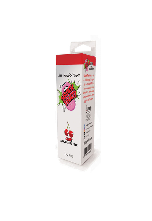 Smack That! Anal Desensitiser - Cherry - Cherry Flavoured Anal Desensitiser - 44 ml Tube