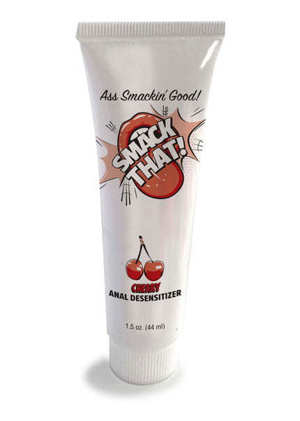 Smack That! Anal Desensitiser - Cherry - Cherry Flavoured Anal Desensitiser - 44 ml Tube