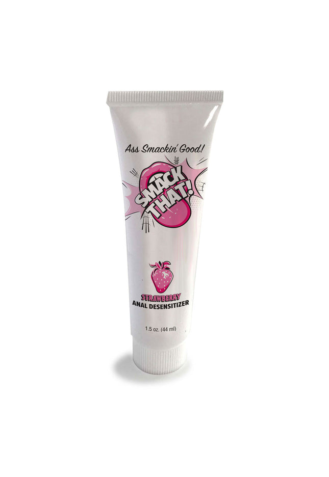 Smack That! Anal Desensitiser - Strawberry - Strawberry Flavoured Anal Desensitiser - 44 ml Tube