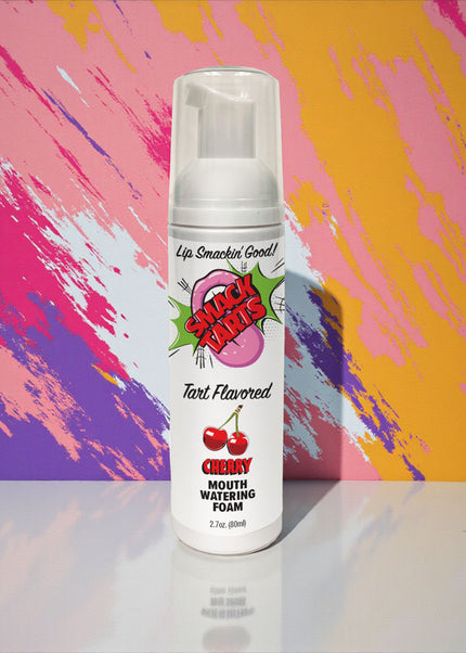 Smack Tarts Mouthwatering Foam - Cherry - Sour Cherry Flavoured - 80 ml Bottle