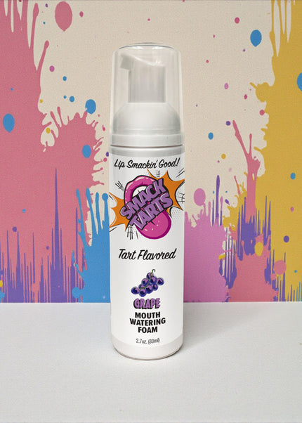 Smack Tarts Mouthwatering Foam - Grape - Sour Grape Flavoured - 80 ml Bottle