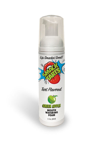 Smack Tarts Mouthwatering Foam - Green Apple - Sour Green Apple Flavoured - 80 ml Bottle