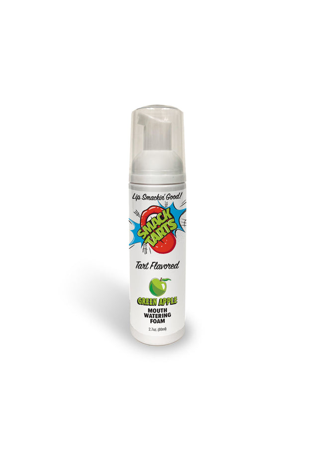 Smack Tarts Mouthwatering Foam - Green Apple - Sour Green Apple Flavoured - 80 ml Bottle