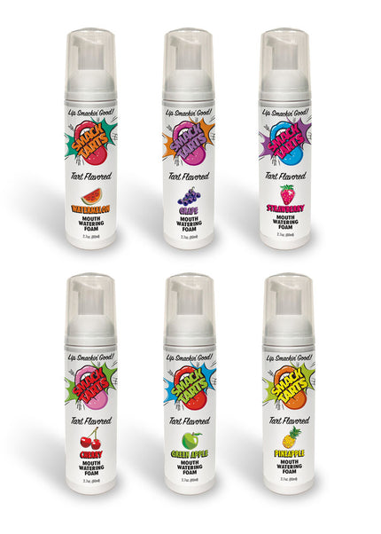 Smack Tarts Mouthwatering Foam - Green Apple - Sour Green Apple Flavoured - 80 ml Bottle