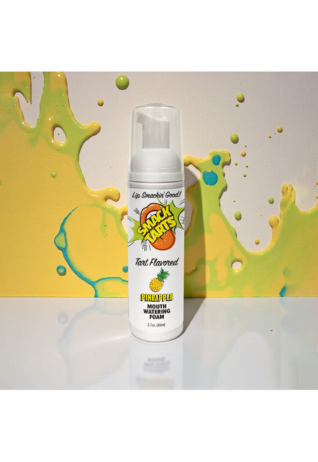 Smack Tarts Mouthwatering Foam - Pineapple - Sour Pineapple Flavoured - 80 ml Bottle
