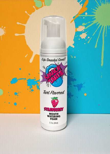 Smack Tarts Mouthwatering Foam - Strawberry - Sour Strawberry Flavoured - 80 ml Bottle