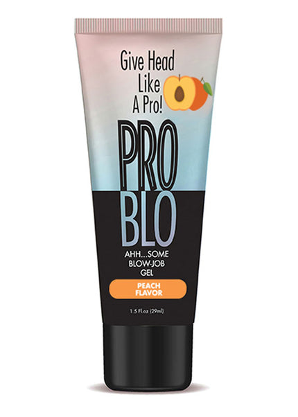 ProBlo Oral Pleasure Gel - Peach Flavoured Blowjob Gel - 29 ml Tube