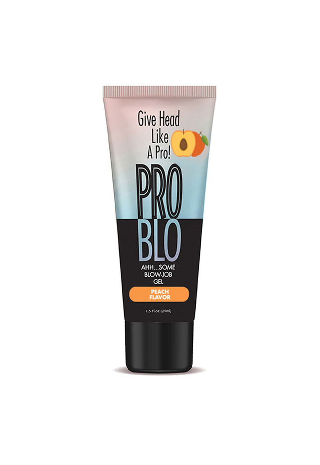 ProBlo Oral Pleasure Gel - Peach Flavoured Blowjob Gel - 29 ml Tube