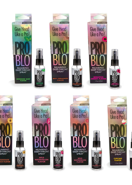 ProBlo Deep Throat Spray - Strawberry - Strawberry Flavoured Deep Throat Spray - 30 ml