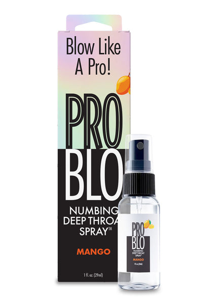 ProBlo Deep Throat Spray - Mango - Mango Flavoured Deep Throat Spray - 30 ml