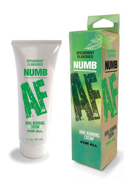 Numb AF - Mint Flavoured Anal Numbing Cream - 44 ml Tube