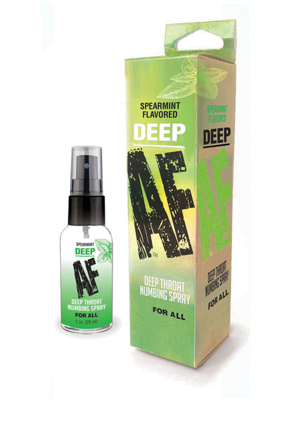 Deep AF - Mint - Mint Flavoured Deep Throat Spray - 29 ml