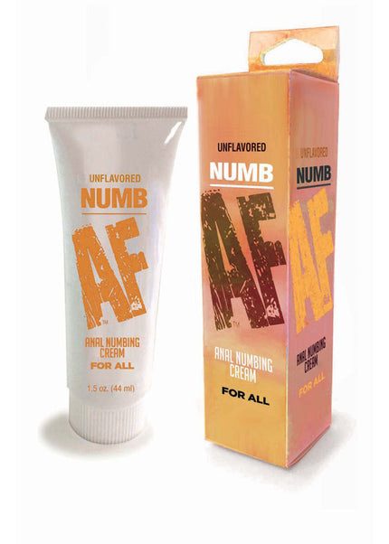 Numb AF - Unflavoured Anal Numbing Cream - 44 ml Tube