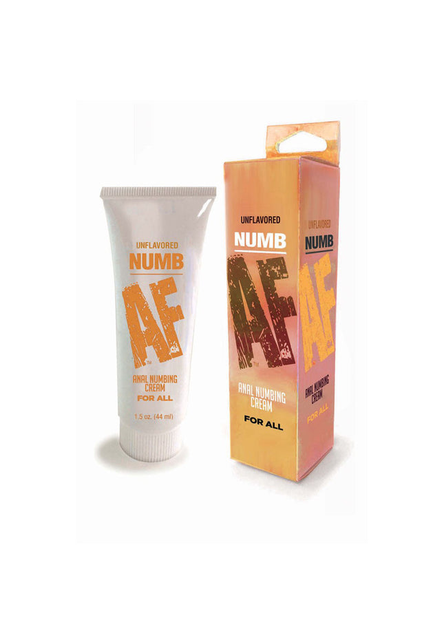Numb AF - Unflavoured Anal Numbing Cream - 44 ml Tube