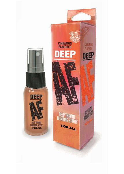 Deep AF - Cinnamon - Cinnamon Flavoured Deep Throat Spray - 29 ml