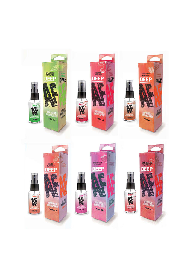 Deep AF - Peach - Peach Flavoured Deep Throat Spray - 29 ml